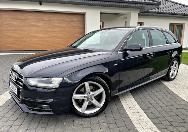 Audi A4 cena 49900 przebieg: 223000, rok produkcji 2014 z Nowogród Bobrzański małe 596